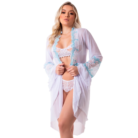 Robe feminino Luiza, lingerie delicada e confortável para usar em casa ou complementar conjuntos de lingerie.