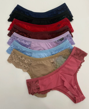 Calcinha Fio Duplo com Renda